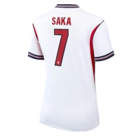 Camiseta Inglaterra Bukayo Saka #7 Primera Equipación Replica Mundial 2026 para mujer mangas cortas